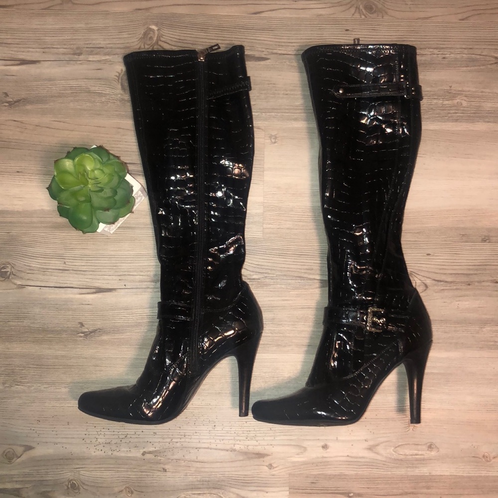 ‼️MARC FISHER CROCODILE SZ 8M BOOTS‼️